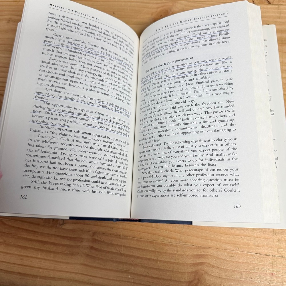 Married to a Pastor's Wife London Wiseman 1995 First Printing Christian Ministry - Picture 11 of 13